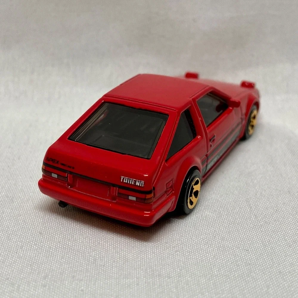Hot Wheels Toyota AE86 Trueno Red 1:64 Die-cast Model Car‎ Loose EUC 2021